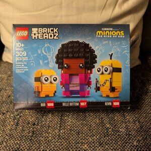 LEGO Minions Belle Bottom, Kevin, Bob Brickheadz 40421 - New Factory Sealed